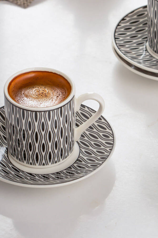 Yx-03 Aldon 6-Piece 12-Piece Turkish Coffee Cup Set - 7