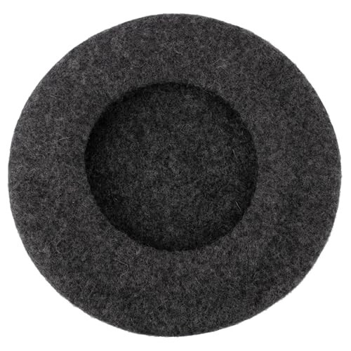 ZAKIRA Wool French Beret for Men and Women in Plain Colours - 3