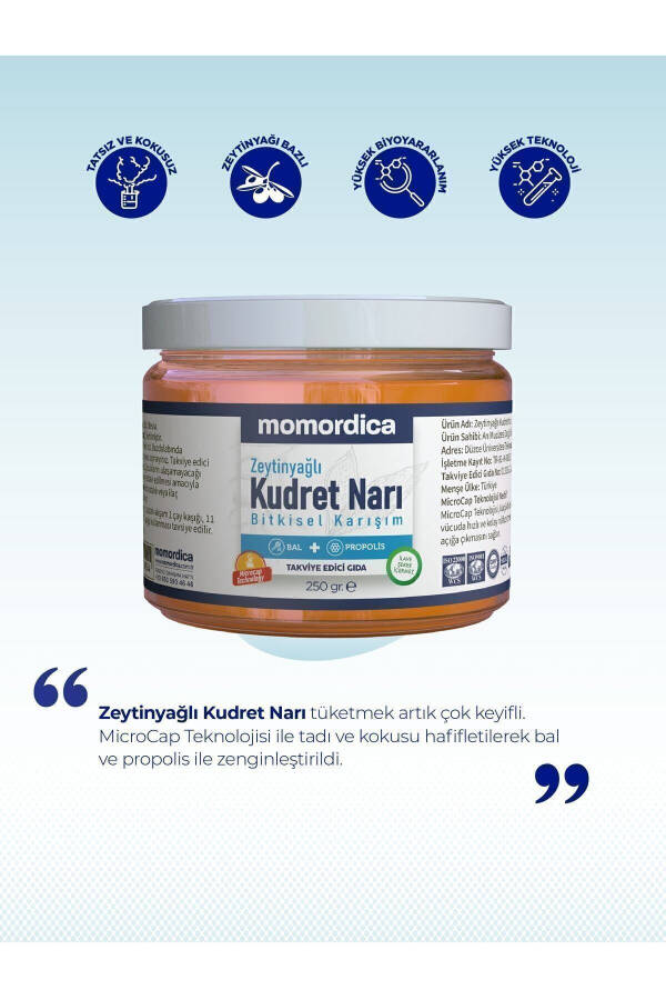 Zaytun yog'i bilan Kudrat Anori (propolis va asal qo'shilgan) - 250gr - 3