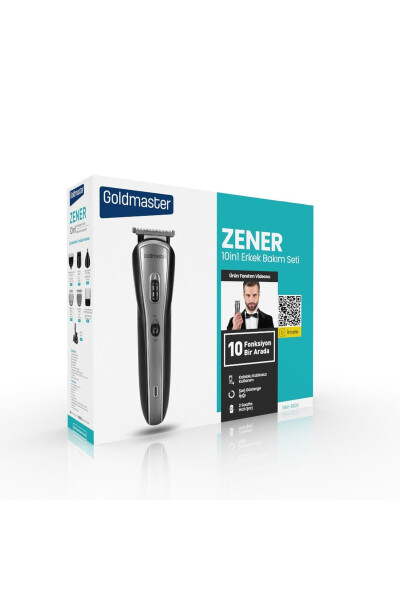 Zener Gm-9106 10 In 1 Men's Grooming Set - 25