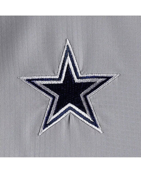 Женская серая толстовка с капюшоном Dallas Cowboys Tamiami Omni-Shade - 2