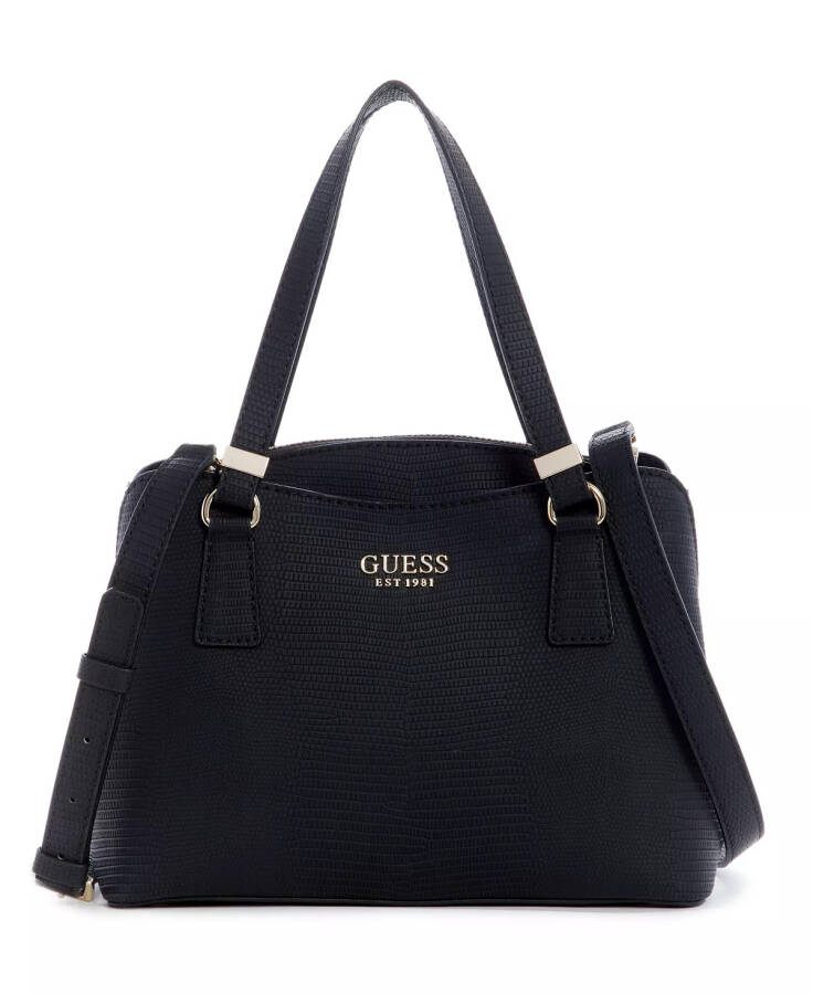 Женская сумка Lyndi Small Triple Compartment Girlfriend Satchel Black - 1