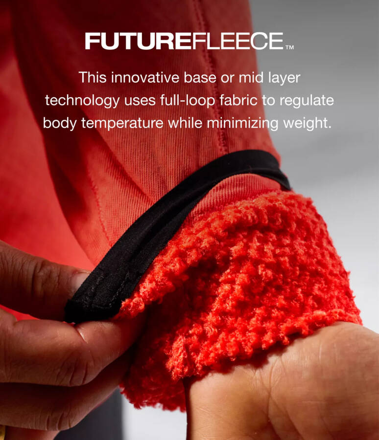 Женская толстовка с капюшоном FUTUREFLEECE™ на молнии Summit Series - 6