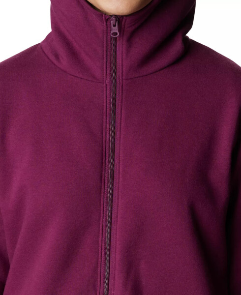 Женская толстовка с капюшоном Trek II Graphic Full-Zip, Marionberry - 6