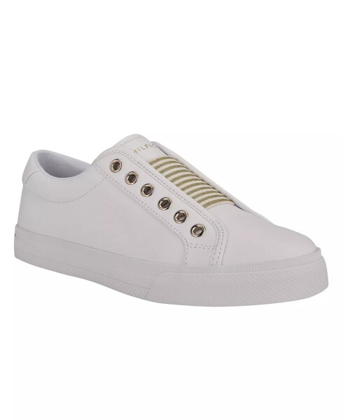 Женские кроссовки Laven Low Top Slip-On белые многоцветные - 1