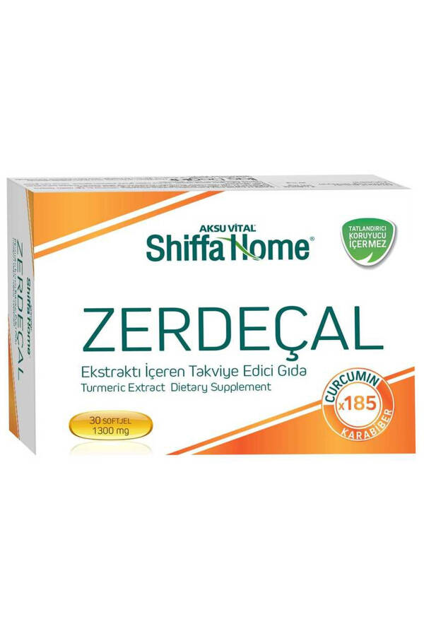 Zerdeçal Curcumin Karabiber Softjel Kapsül 30 Kapsül 1300mg Curcumin - 1