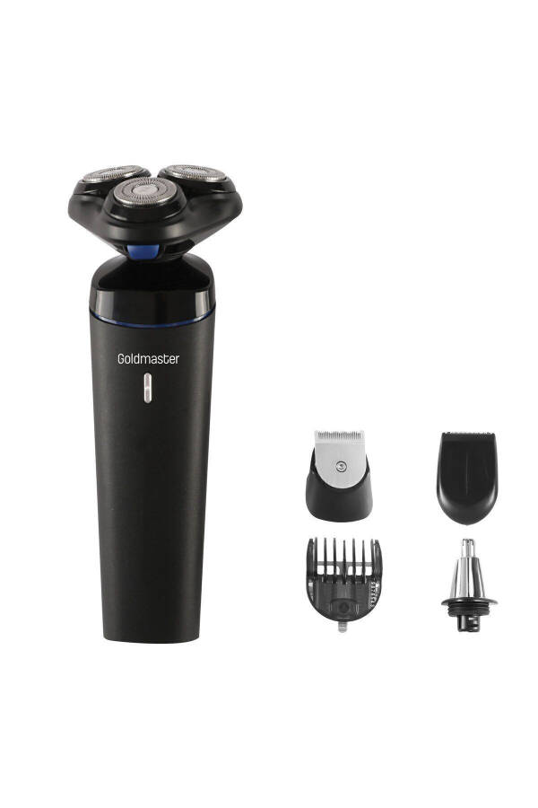 Zero Charging Stand Playable Head Wet Dry 5 In 1 Men's Grooming Set Gm8141 - 17