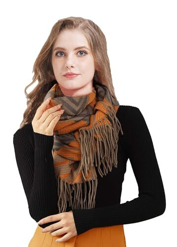 Zion Praiser Women's Winter Scarf Fashion Pashmina Shawls and Wraps Soft Warm Long Large Scarf - 1