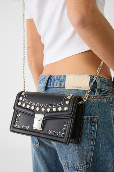 Zipper detailed shoulder bag - 3