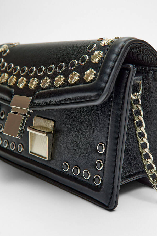 Zipper detailed shoulder bag - 5