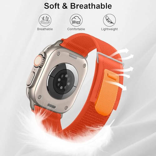 ZSDXSZ Compatible with Apple Watch Ultra Band 49mm 45mm 44mm 42mm Men Women, Trail Loop+Alpine loop Apple Watch Band for iWatch Series 9/8/7/6/5/4/3/2/1/SE/Ultra/Ultra 2 - 4