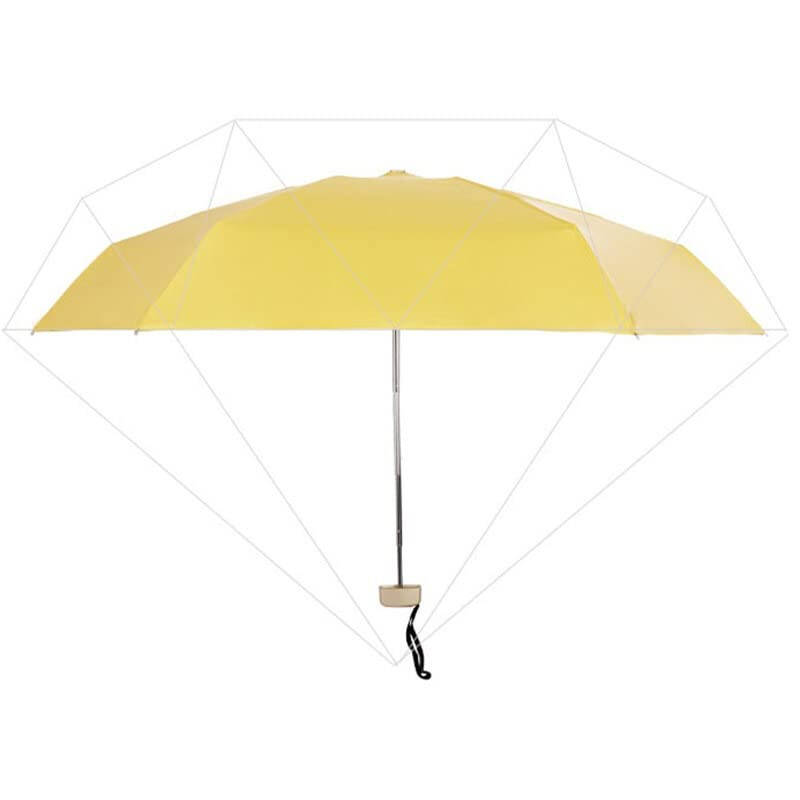 ZYUHARPER Umbrella Windproof Folding Umbrella Beach Rain Sun Reinforced Automatic Umbrella Small Pretty Rain Gear - 2